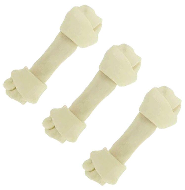 Rawhide Dog Bones - Medium 3 Pack