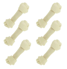 Rawhide Dog Bones - Small 6 Pack